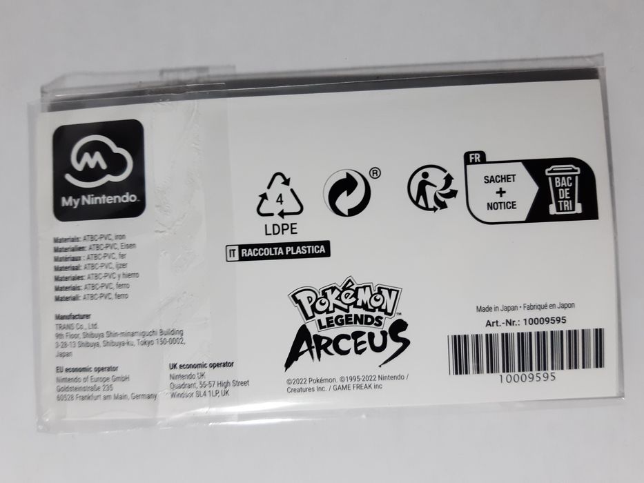 Clip para cabos Pokémon Legends: Arceus (Pikachu/Eevee)