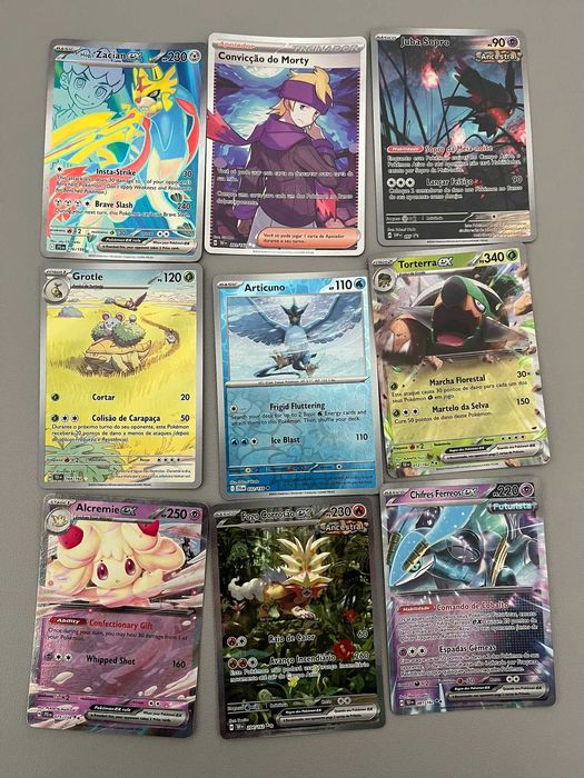 Lote de Cartas Pokémon EX / Full Art / Illustration Rare