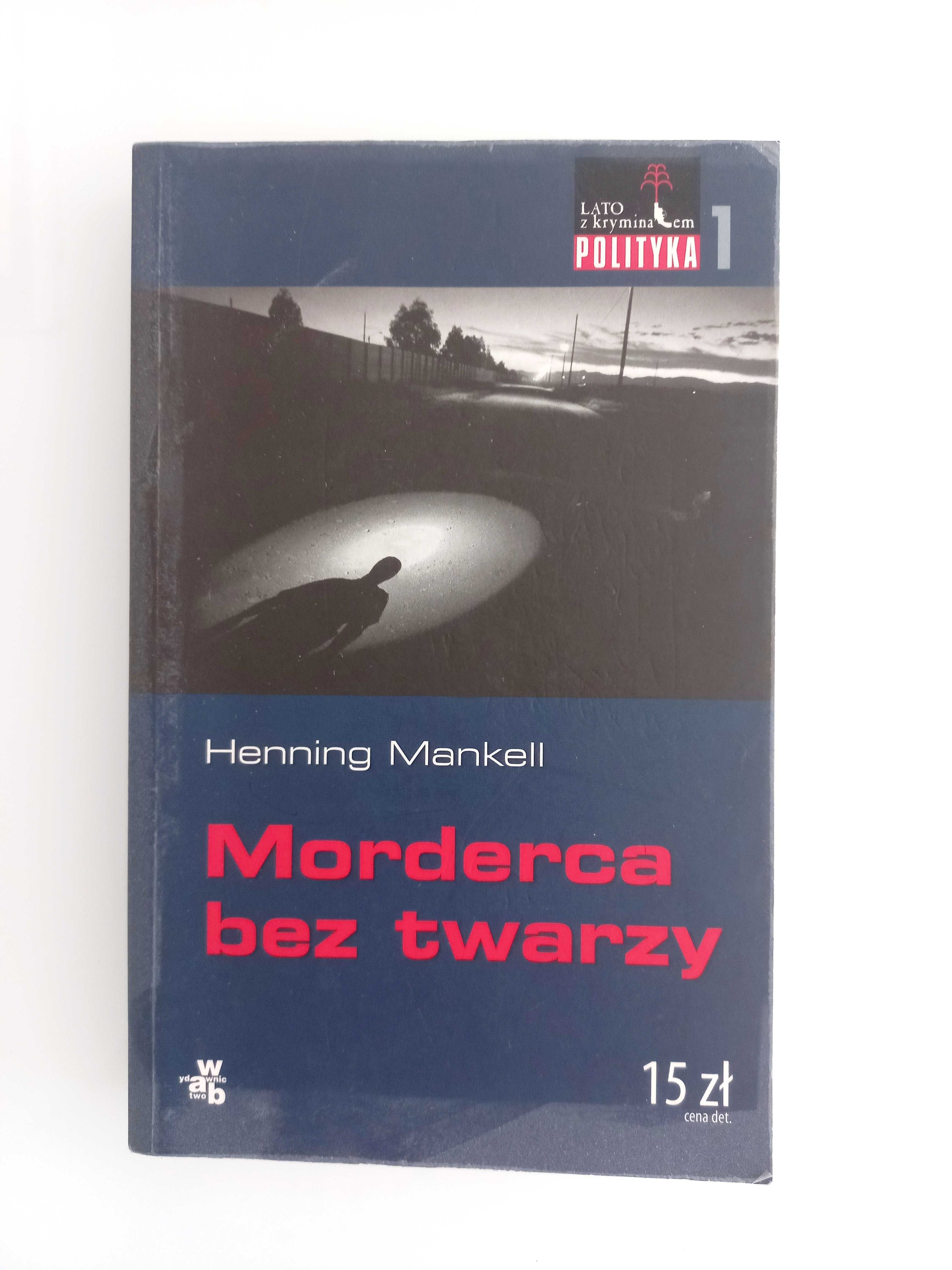 Morderca bez twarzy Henning Mankell Książka kryminał