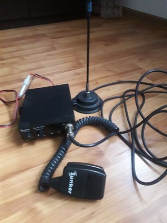 CB radio Sunker + antena President