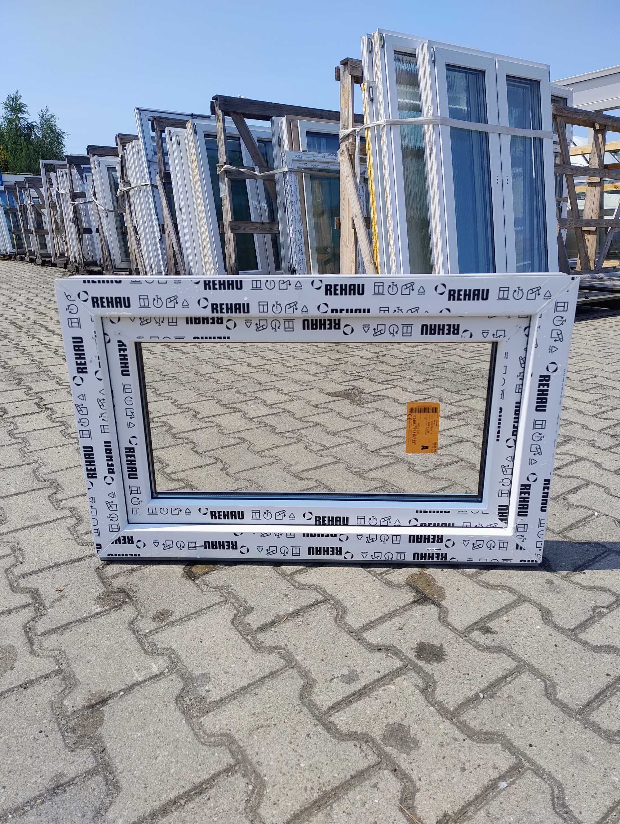 Okna nowe Rehau Smartline 86x53