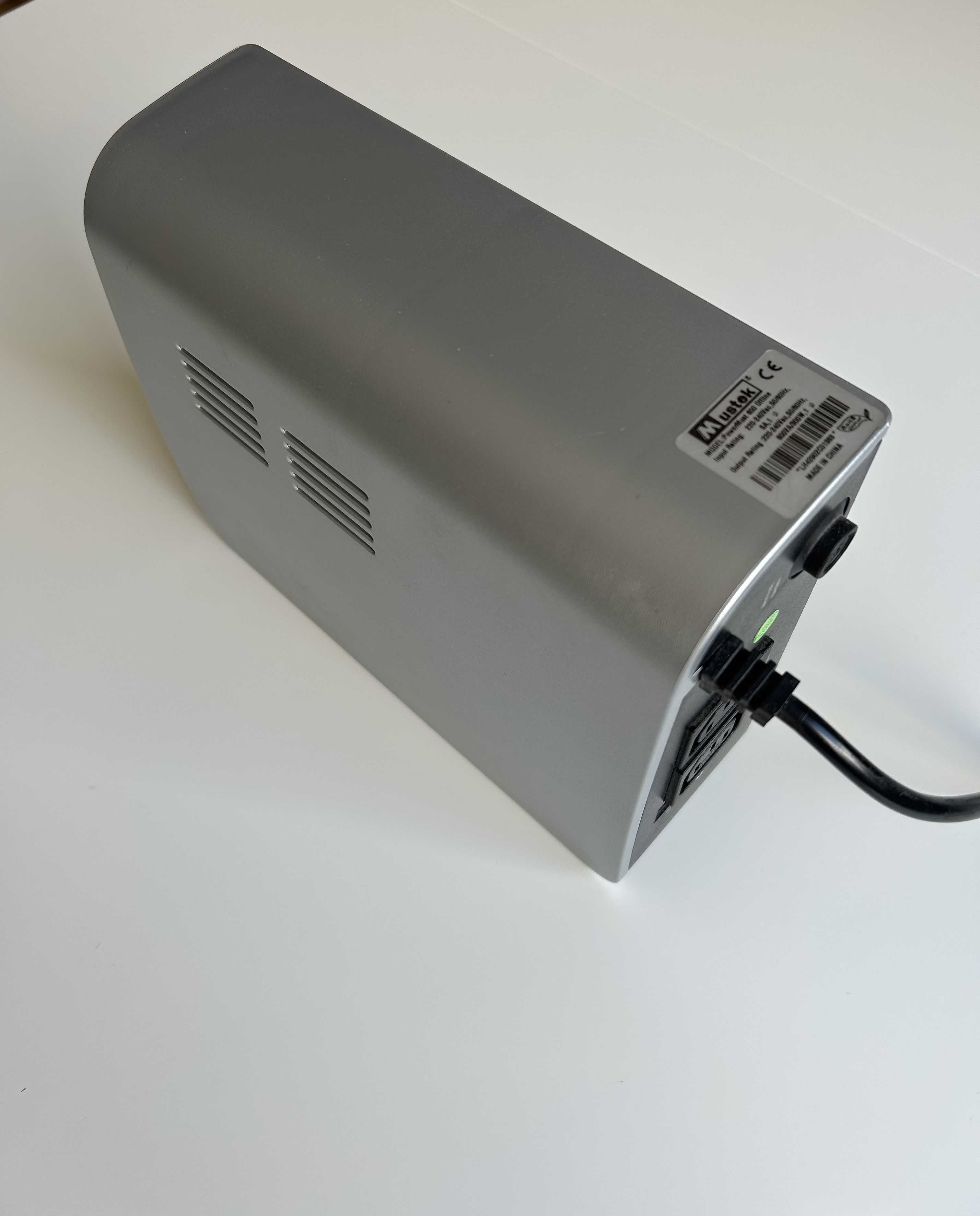 Zasilacz awaryjny UPS Mustek PowerMust 600 Offline / 600VA/300W