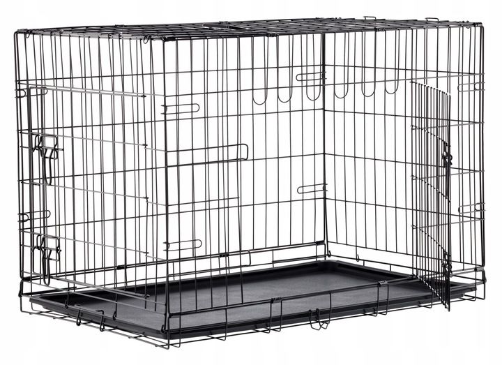 Klatka Kennelowa Kojec Transporter Dla Psa Kota 107x69x75,5cm Xxl Meta
