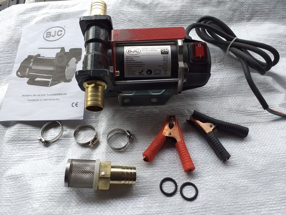 Польский насос, помпа, для перекачки палива, дизеля д.т - 12v.60л. АЗС