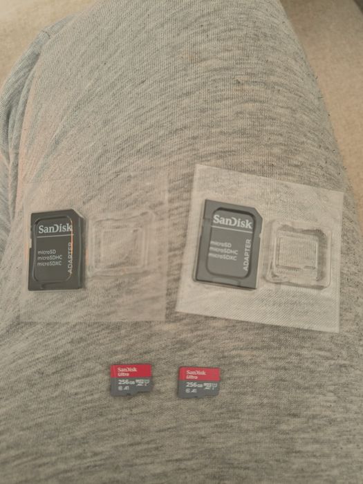 Cartão de memória 256gb SanDisk ultra