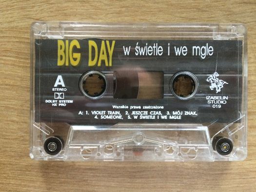 Big Day - w świetle i we mgle- kaseta magnetofonowa