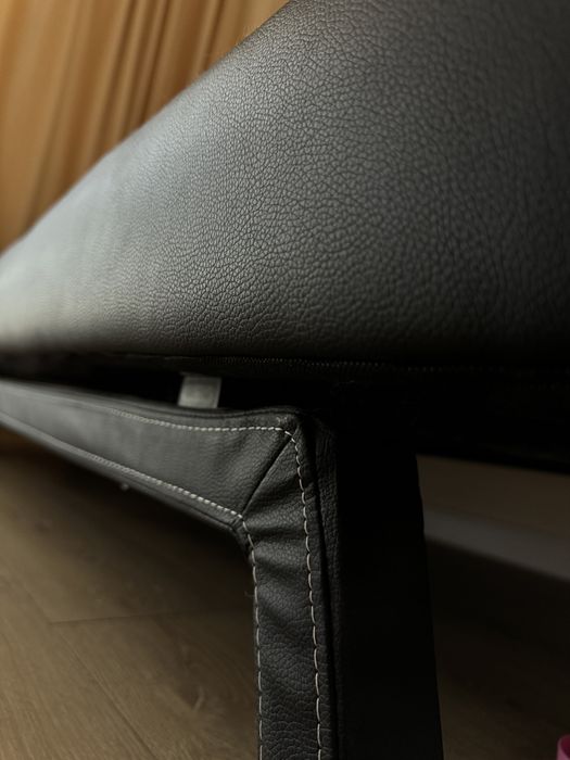 Диван чорний розкладний jysk юск