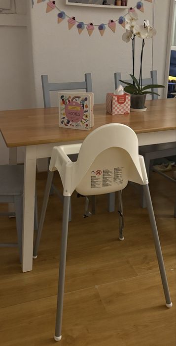 Cadeira alta IKEA ANTILOP — como nova — 12 € — Cascais