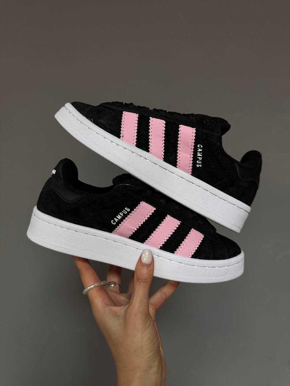 Женские кроссовки Adidas Campus 00s Black Pink 36-41 Новинка! Топ