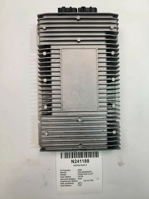 Wzmacniacz audio 3D0035466B Volkswagen, Phaeton 2011 3.0 TDI