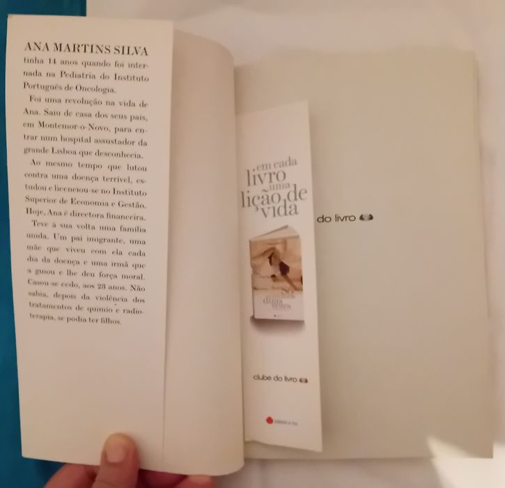 "Só vivemos duas vezes" Ana Martins Silva