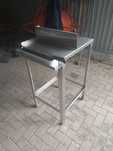 Banca de inox de corte