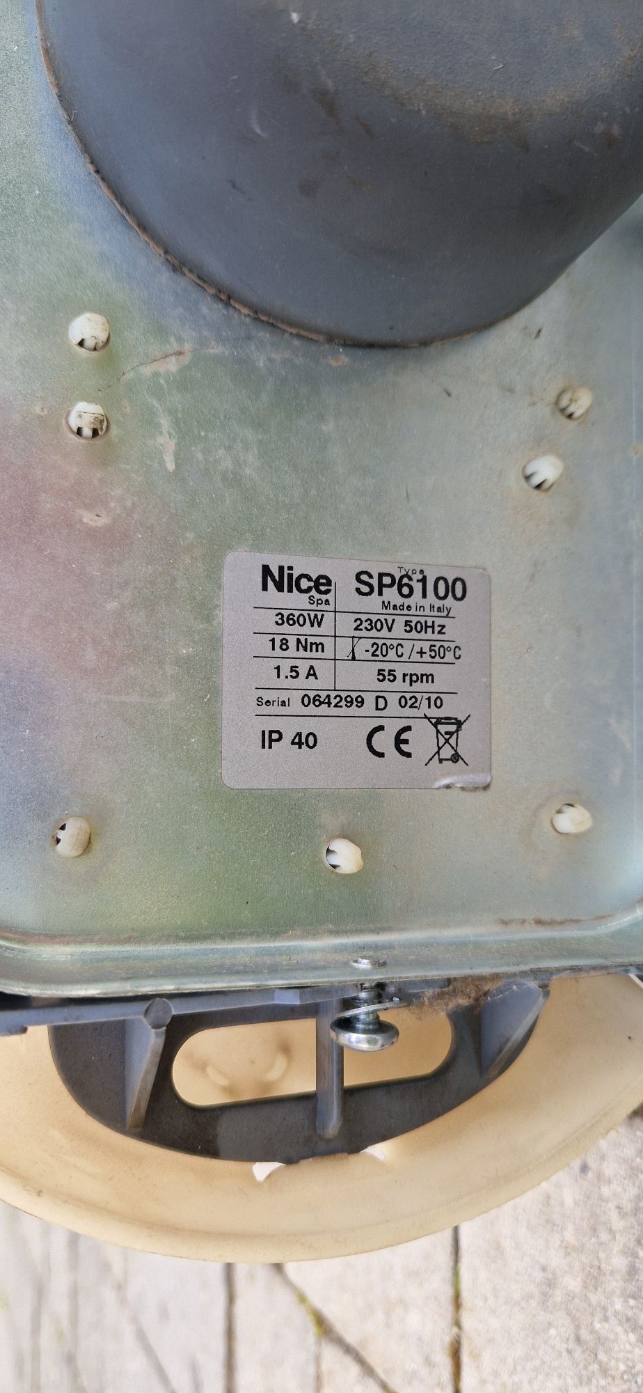 Napęd Nice Spider SP6100 używany, sprawny