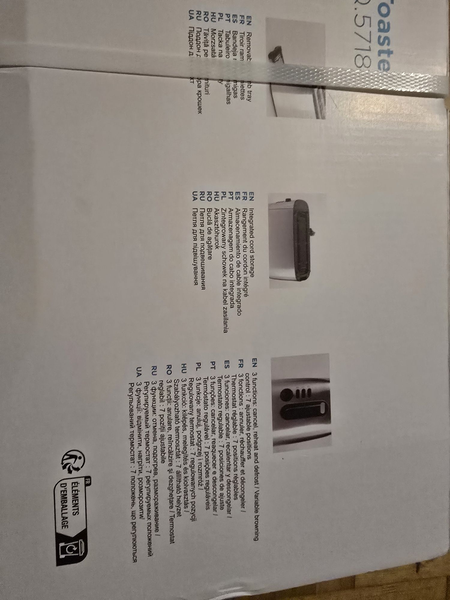 Nowy toster Qilive