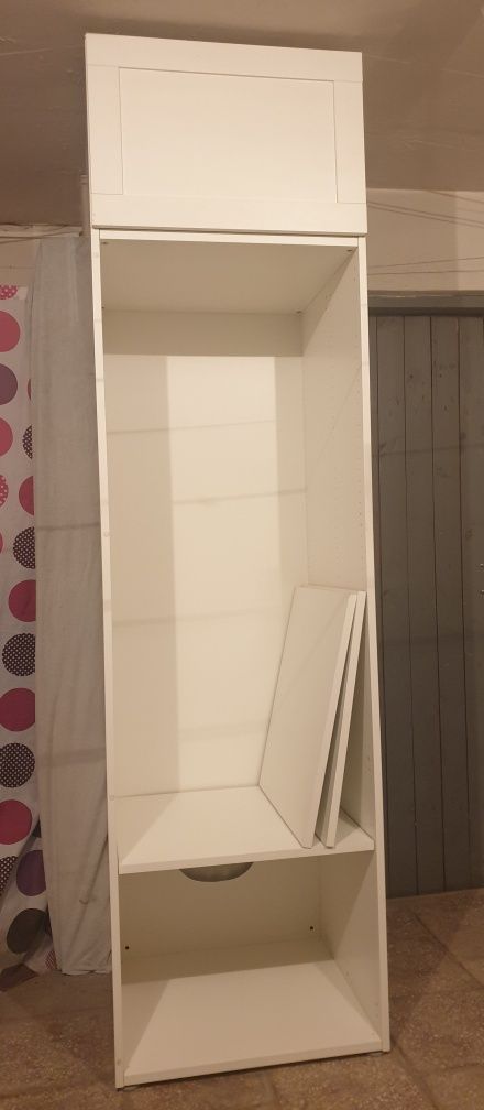 Szafka szafa korpus Platsa Ikea 60x180x55 biała 3x półka