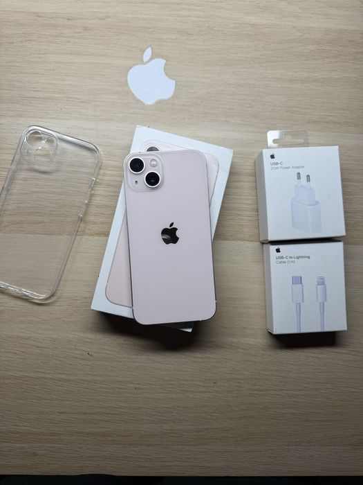 iPhone 13 128gb różowy bateria 100% komplet
