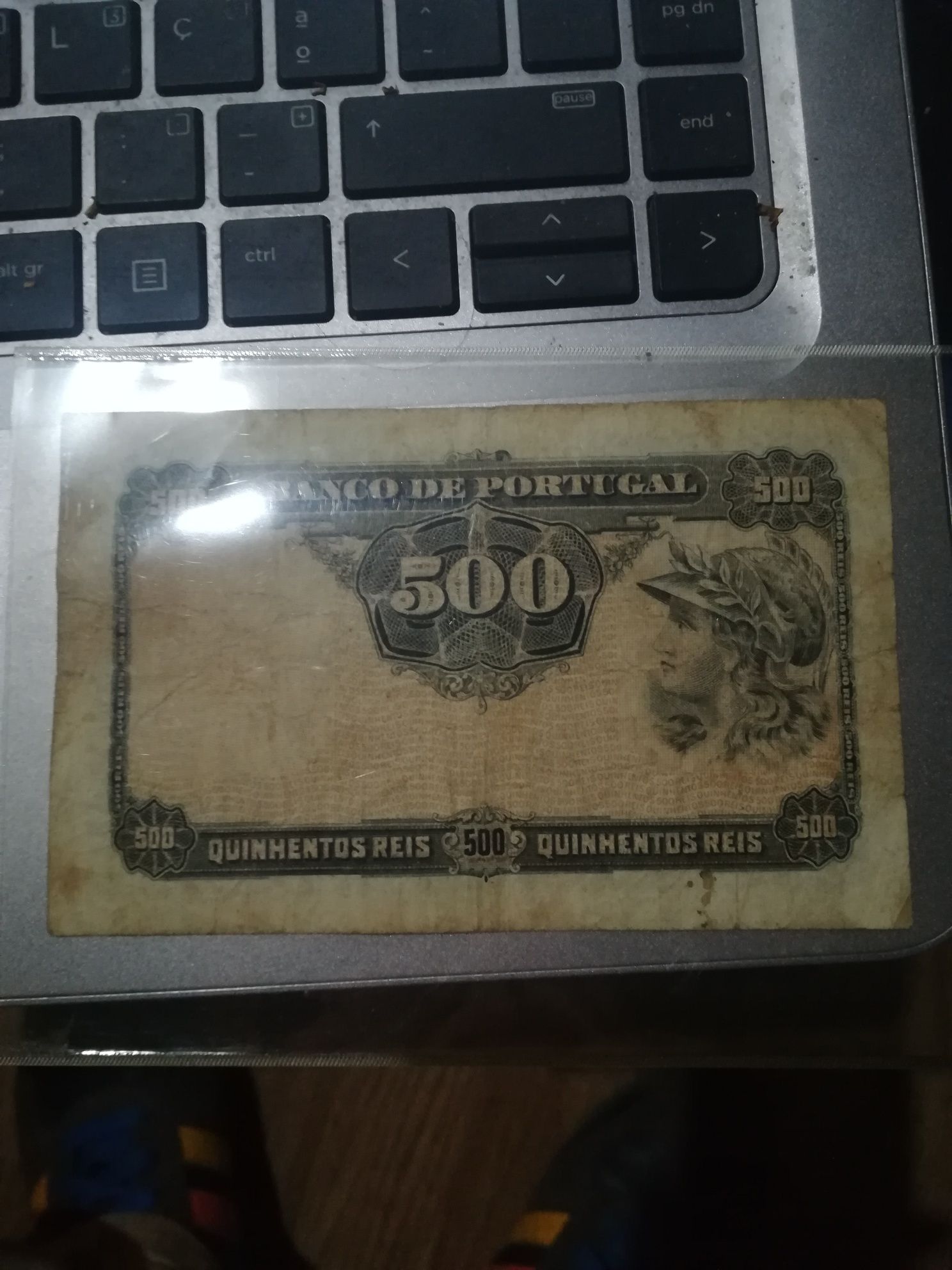 500 Reis 1904 chapa 3 dificil