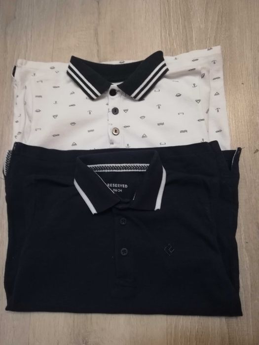 Koszulki polo z krótkim rękawem r. 116
