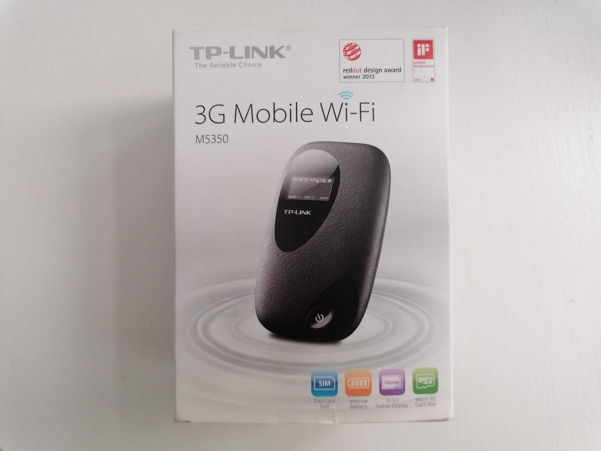 Hotspot 3G mobile WI-FI - TP-Link M5350 - Novo