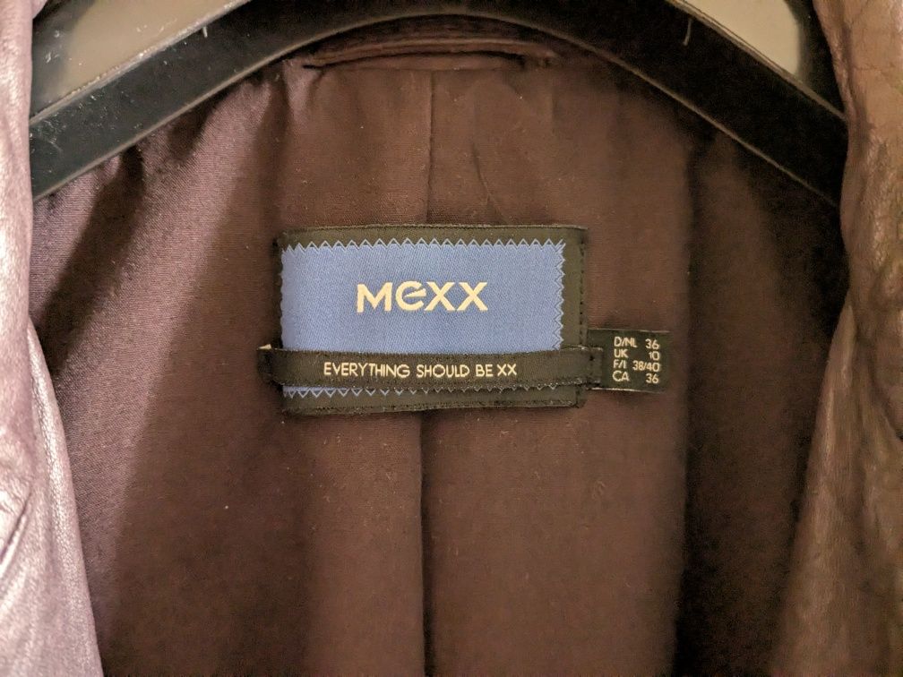 Жіноча шкіряна куртка - косуха Mexx