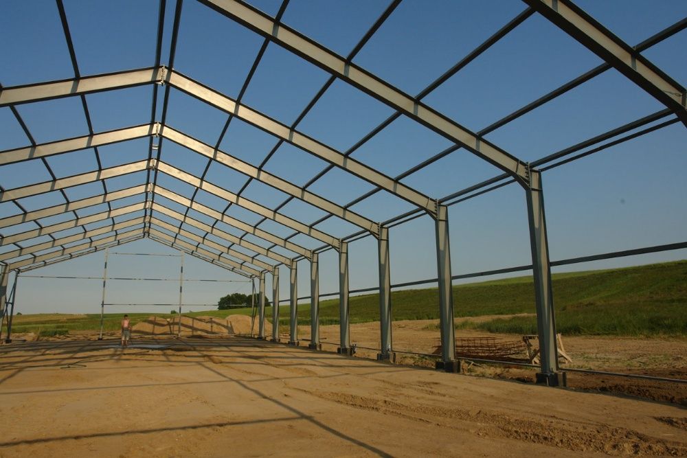 Magazyn zbożowy Konstrukcja stalowa HALA 18x30x5