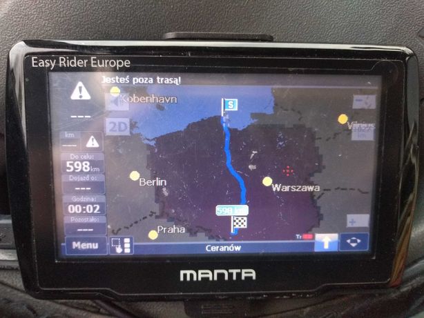 Używany GPS Manta