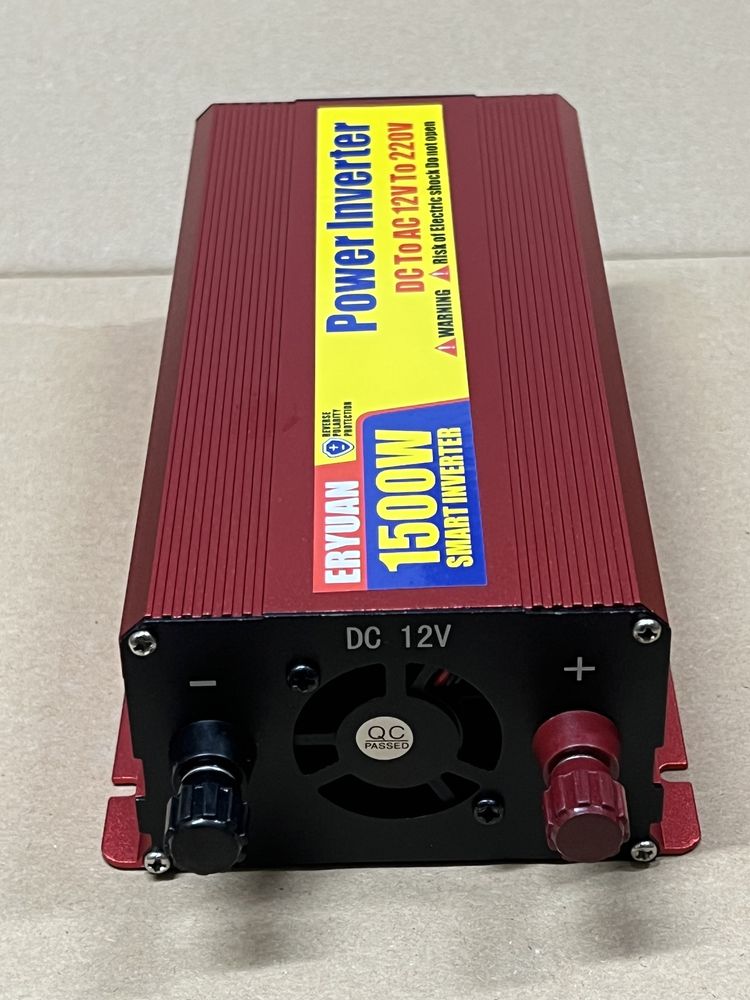 Інвертор 12V-220V/ 1200W номінал/ перетворювач напруги