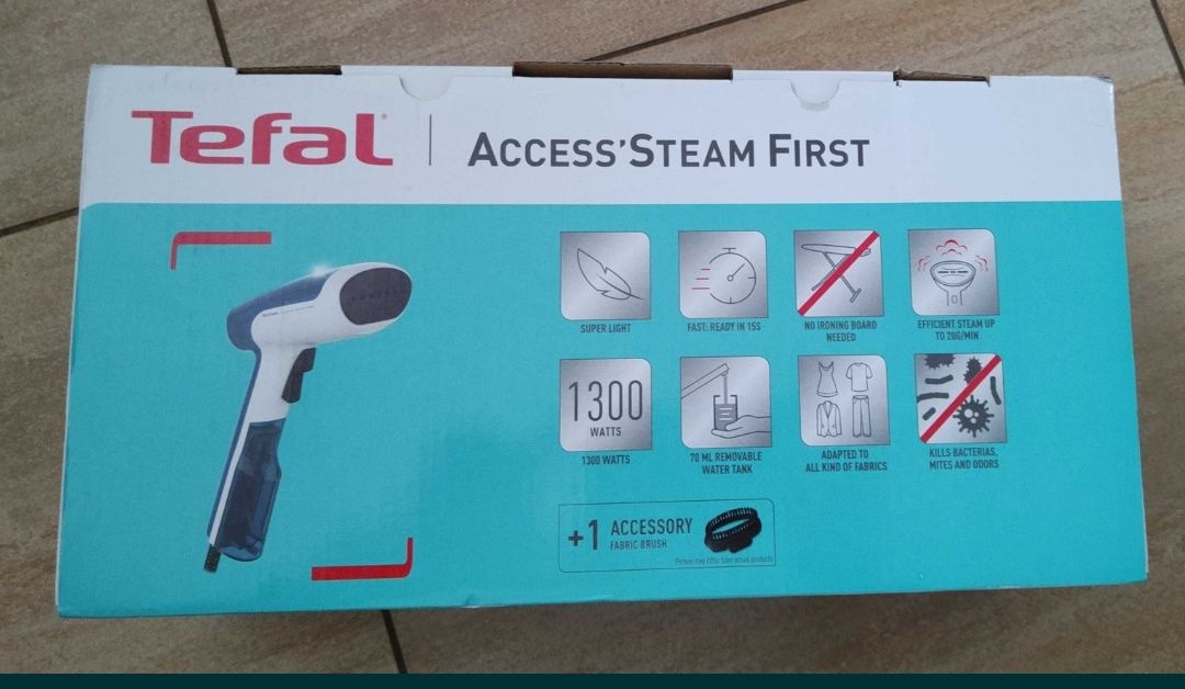 Parownica TEFAL Access Steam First..Nowa..