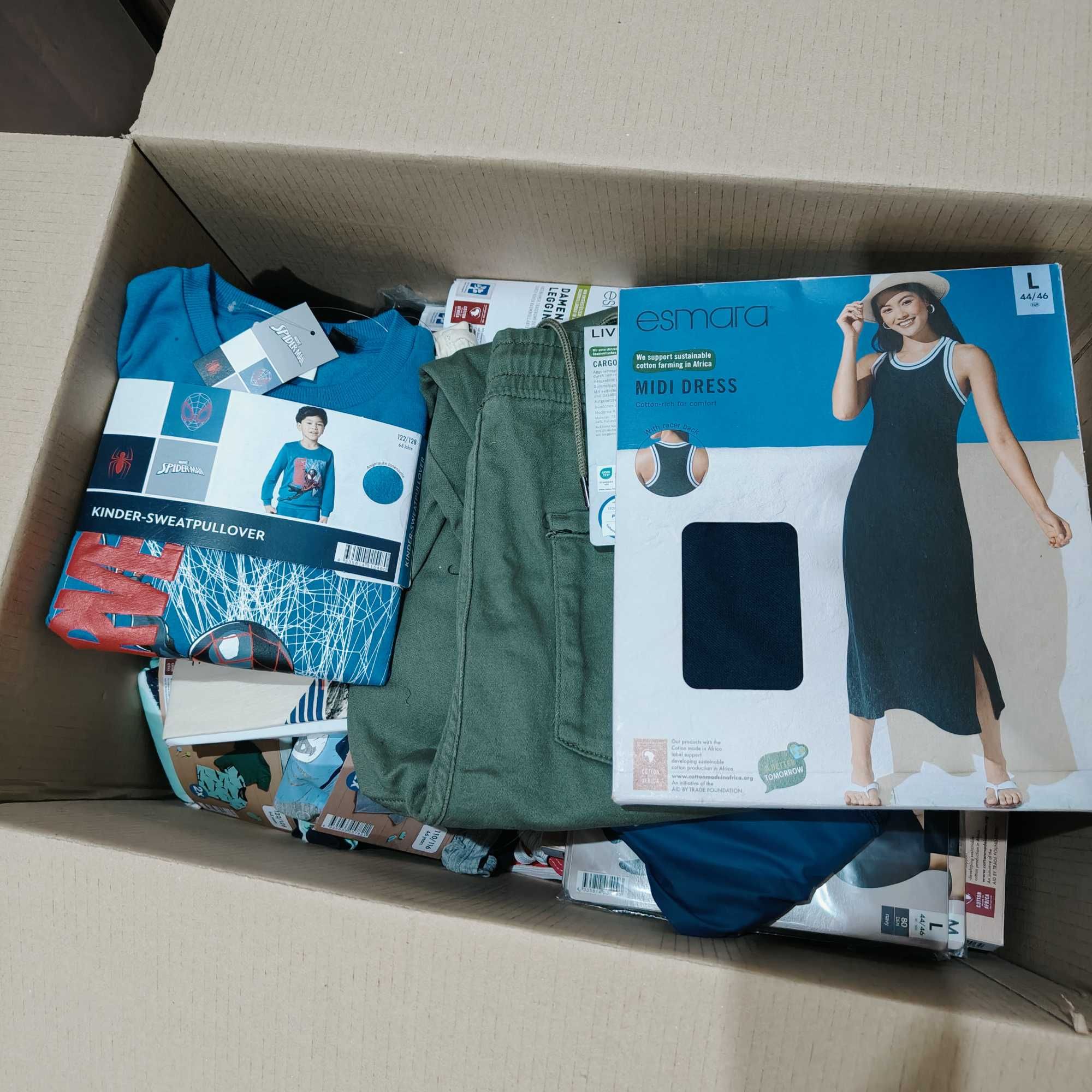BOX MAŁY Odzież LIDL/ Action 100% Zarobku