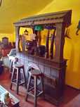 Bar brasileiro em madeira