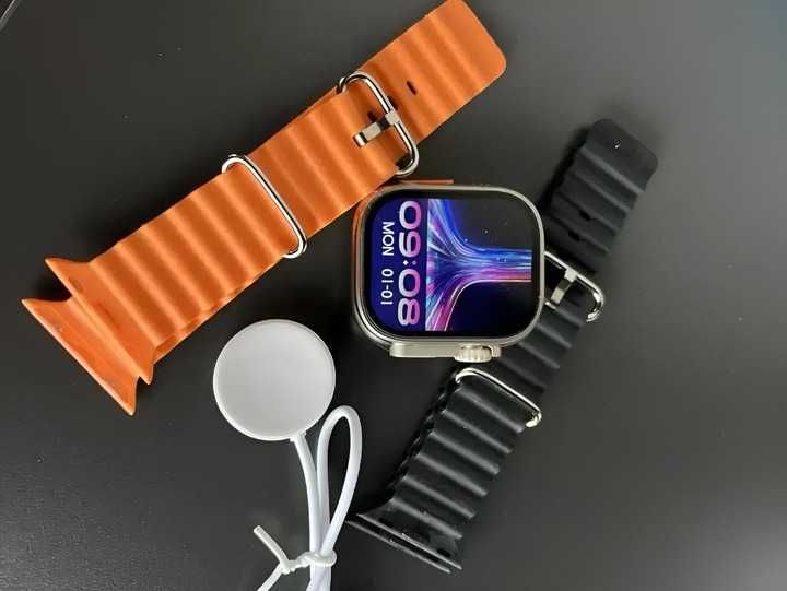 Смарт часы с наушниками и зарядкой  3 в 1, беспроводные наушники