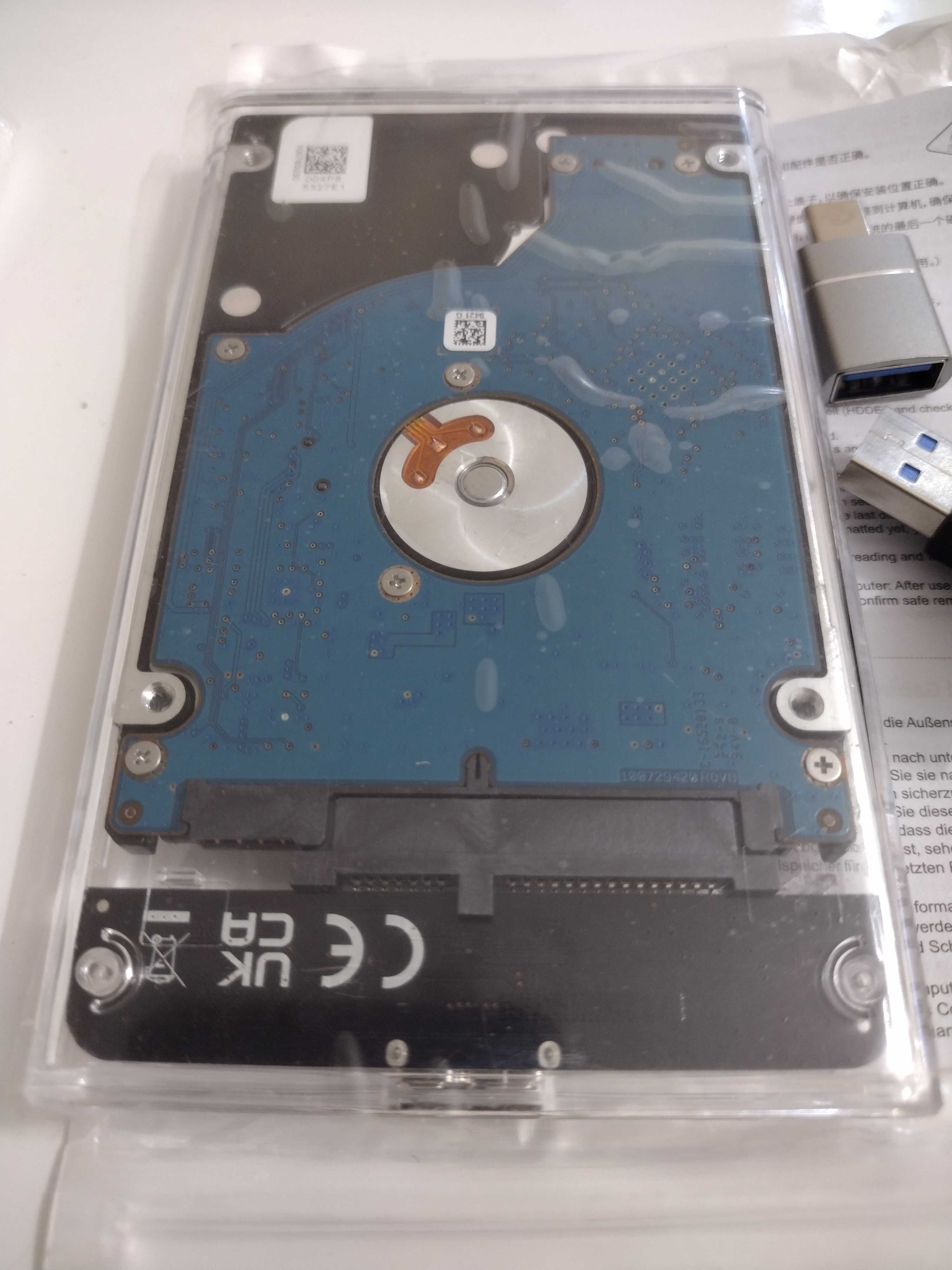 Dysk przenośny Seagate 500 GB USB 3.0 / USB-A i USB-C / SATA III