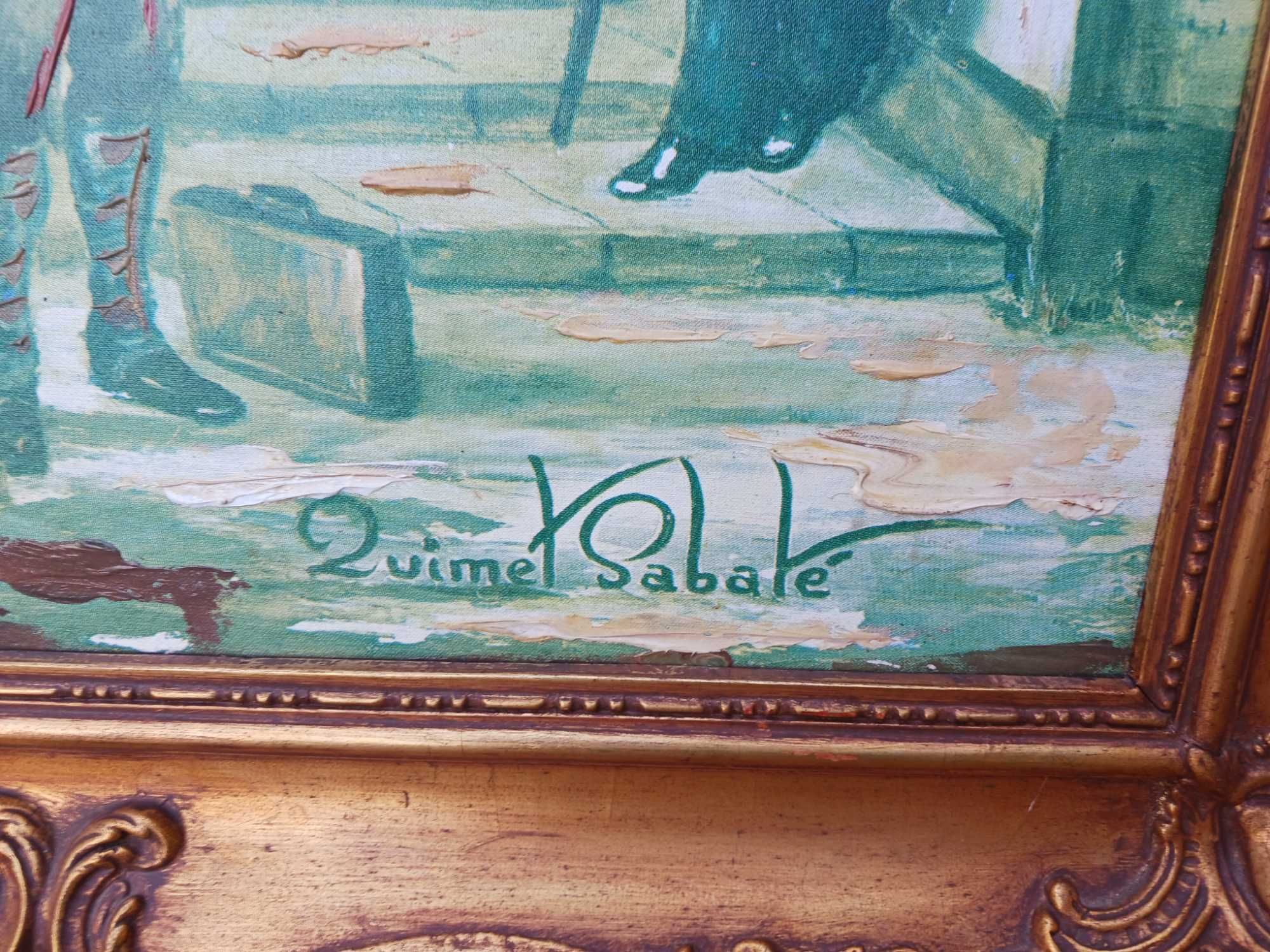 quadro a oleo quimet sabate