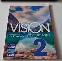 Angielski VISION 2 student's book oxford liceum technikum