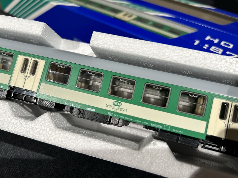 2 wagony bonanza Sachsenmodelle 74717 Halberstadt 2. PKP, Ep V