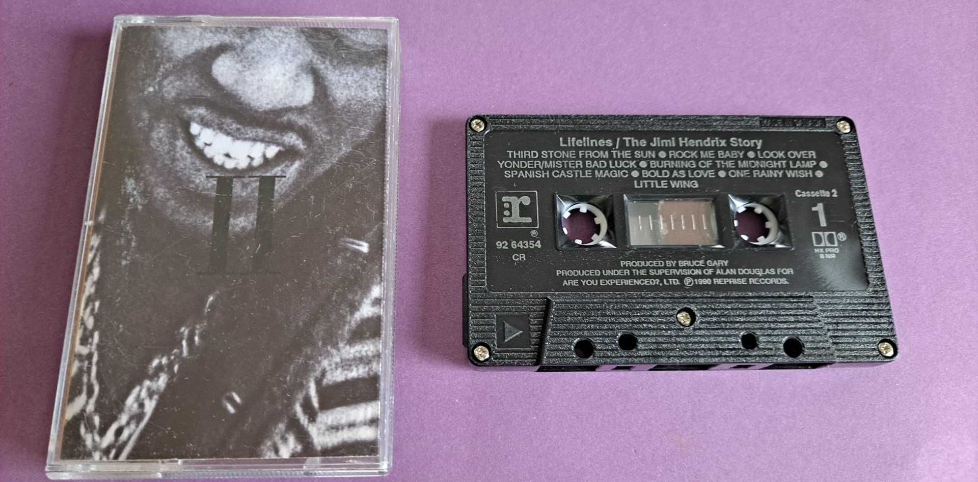 Jimi Hendrix – Lifelines , 1990 Canada, kaseta magnetofonowa
