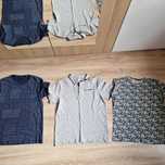 Komplet 3 szt koszulek męskich, t-shirt BOSS, VISTULA, polo Guess, r.S