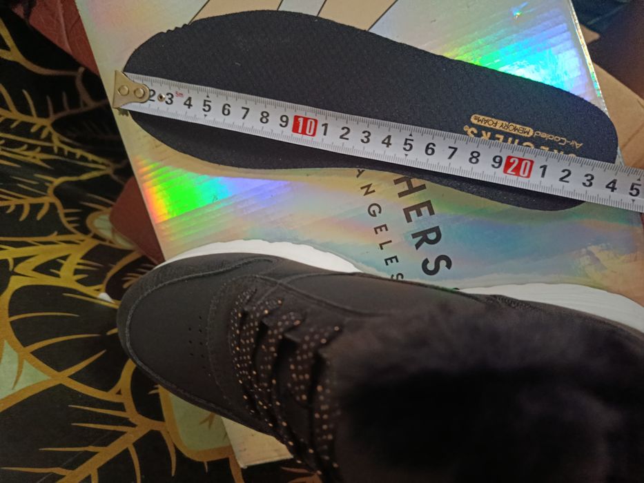 Skechers 35 36 сапоги ботінки демісезон євро зима теплі кросівки