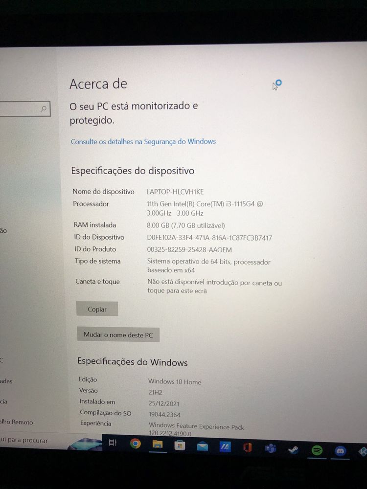 vendo portatil asus usado 1 ano