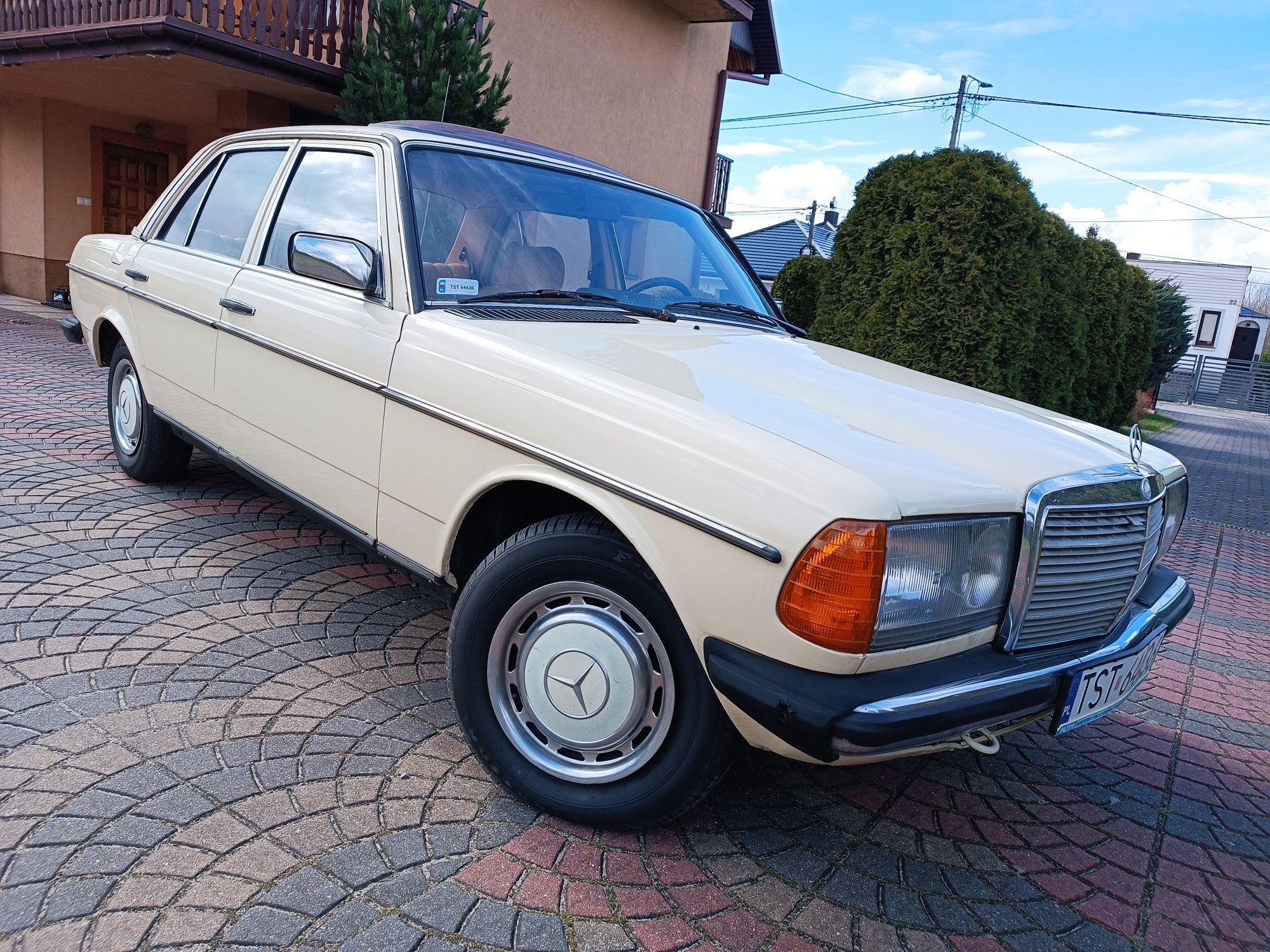 W123 taxi budyń automat