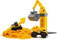 Кран CAT Little Machines Vehicles Ground Crew Playset оригінал