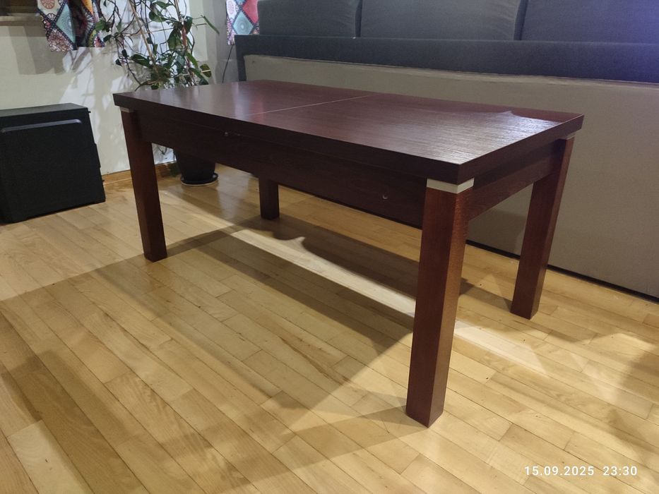 Ława z regulowaną długością i wysokością