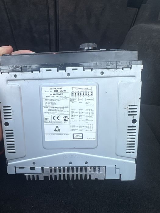 Radio Alpine CDE 173BT