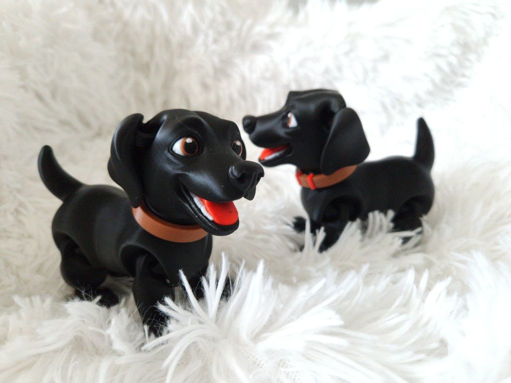 Figurka Labrador czarny duży! Pies, piesek, dog
