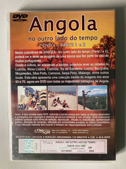 [DVD] Angola no outro lado do tempo