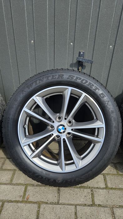 Komplet kół zimowych BMW opony zimówki 225/55R17 Alu BMW  zimowe felgi