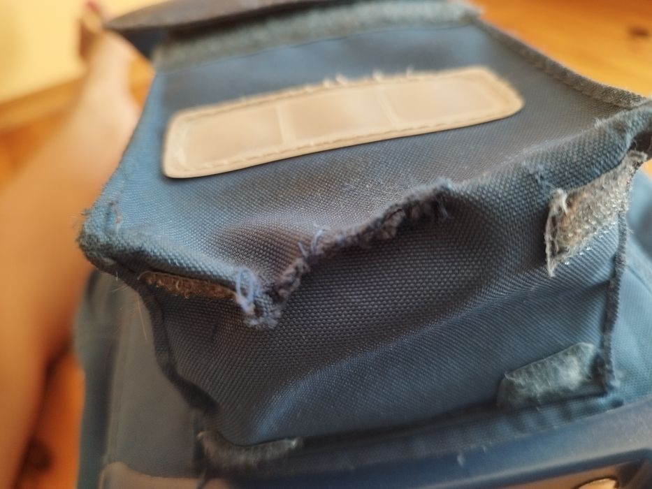 Tornister Herlitz niebieski z piłką nozną