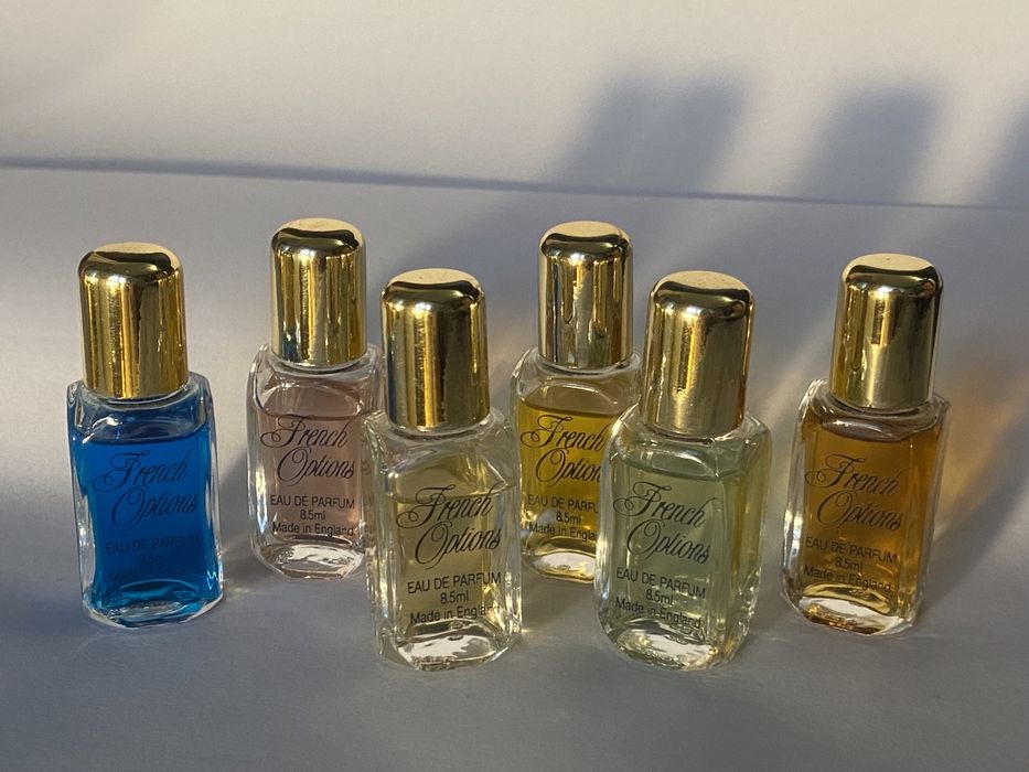 Zestaw miniaturek perfum French Options 8,5 ml x 6 sztuk