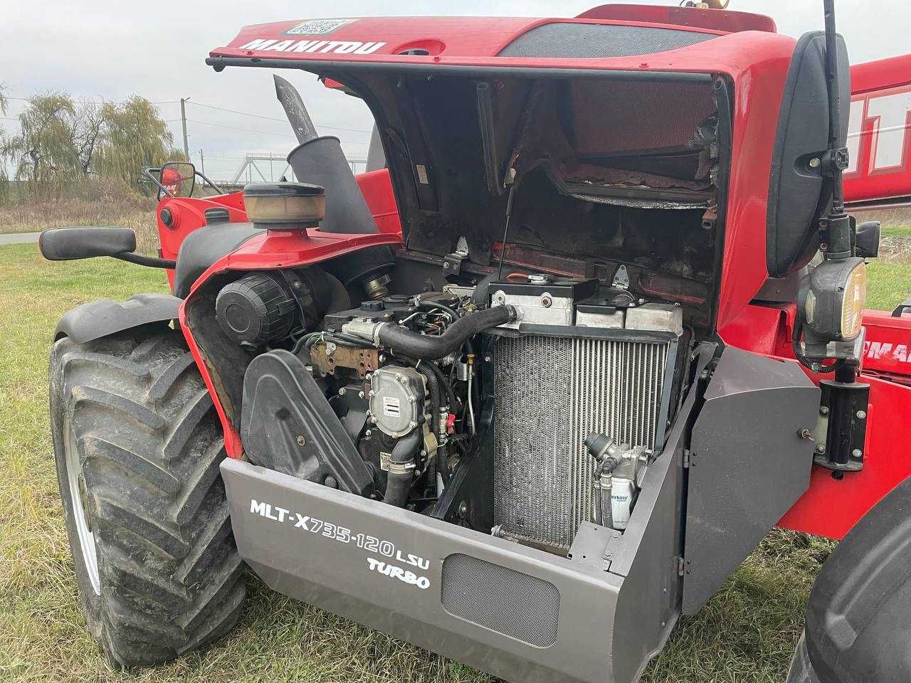Телескопічний навантажувач Manitou MLT-X735-120