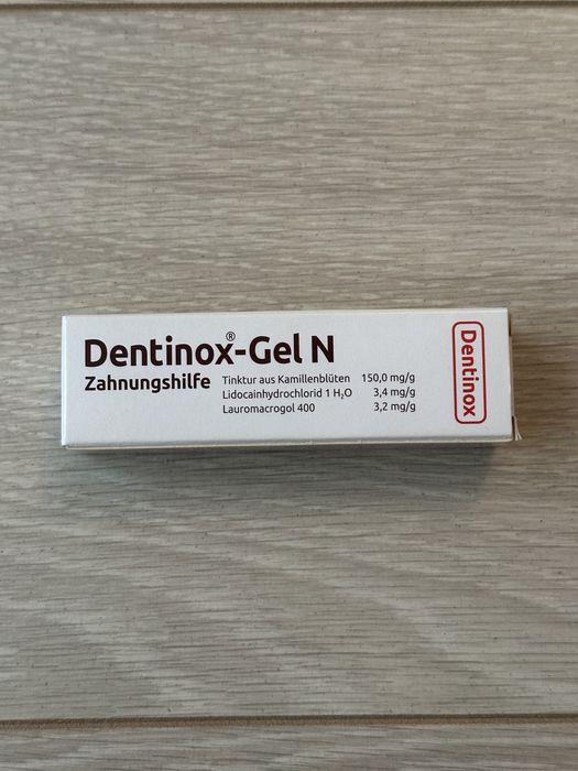 Гель для зубів Dentinox для немовлят для полегшення прорізування